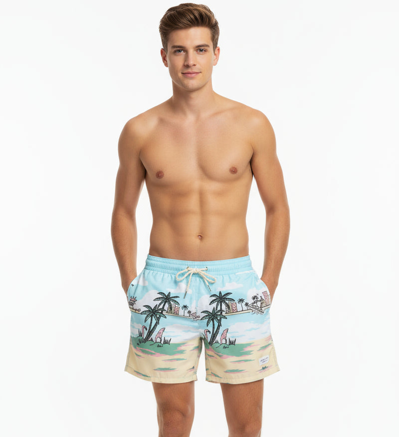 Luxoryn Full Printed jugger shorts  #N0006