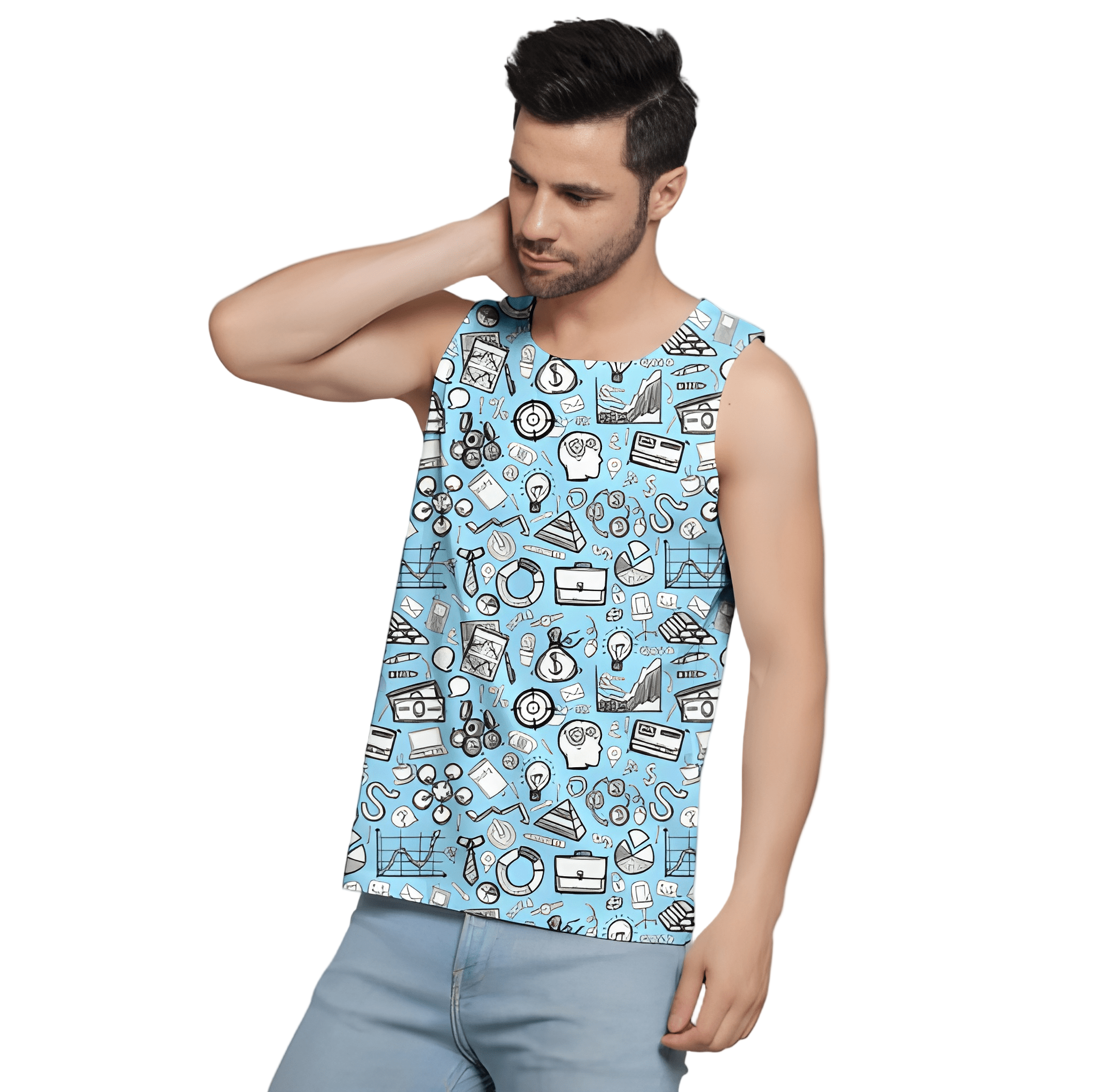 Luxoryn Printed Sando  #S0006