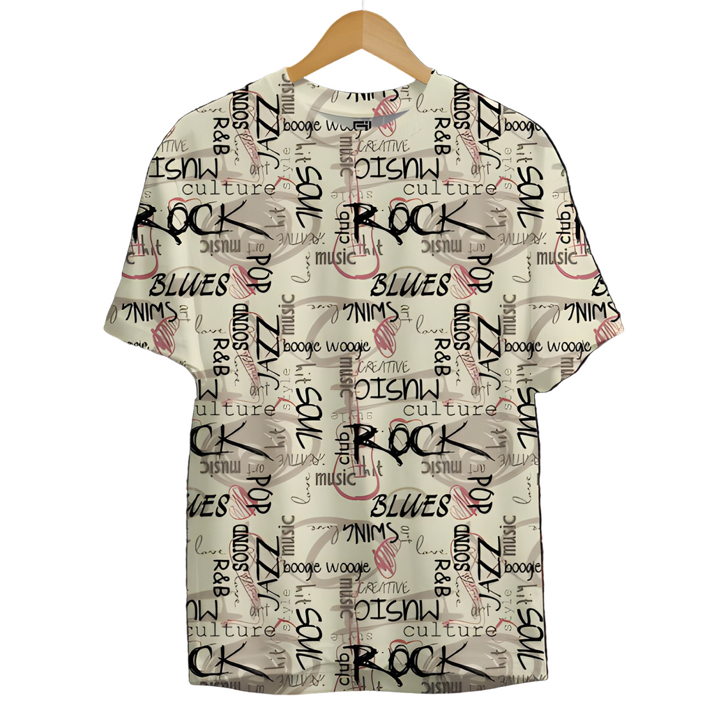 Round neck casual T shirt #R0022