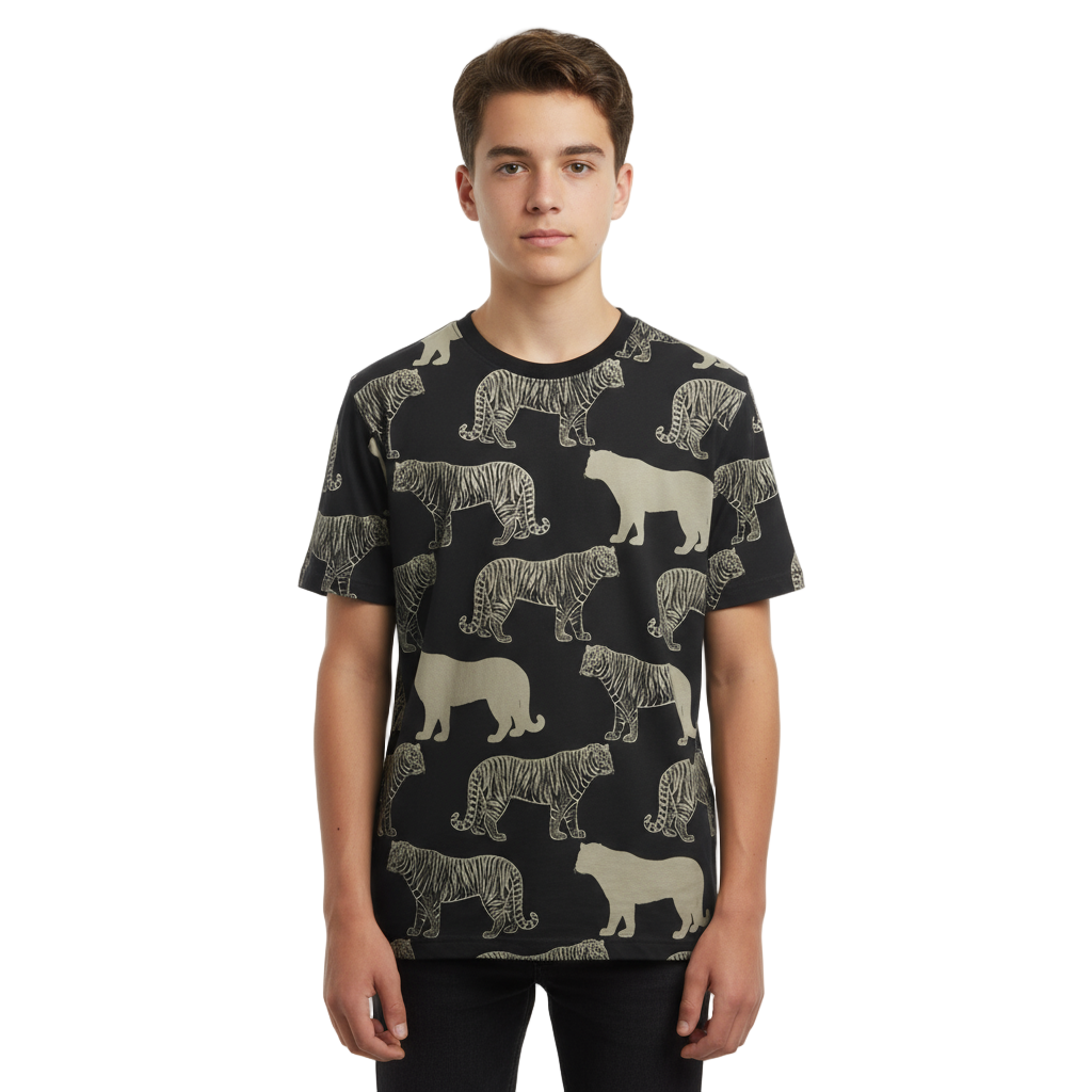 Round neck casual T shirt #R0023